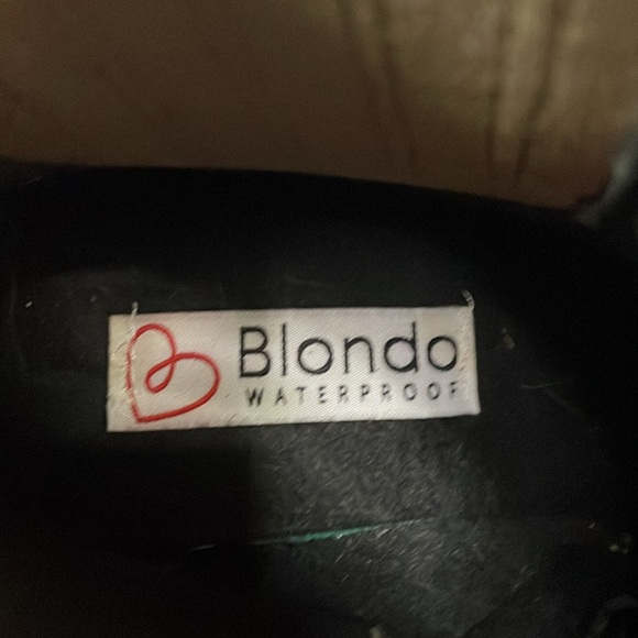 Blondo Waterproof Never Worn Suede Leather Heeled Ankle Boots-7.5-#0034 - Picture 11 of 16